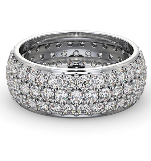 Eternity Ring Sara 18K White Gold Diamond 3.00ct G/Vs